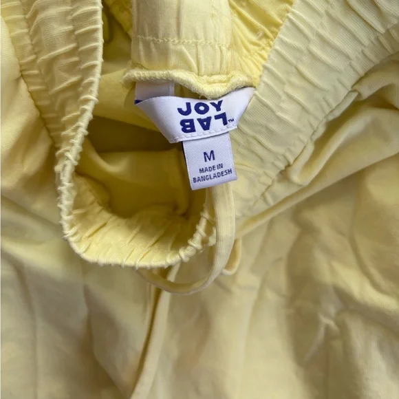 JoyLab Light Yellow Wide Leg Jumpsuit - Picture 2 of 2